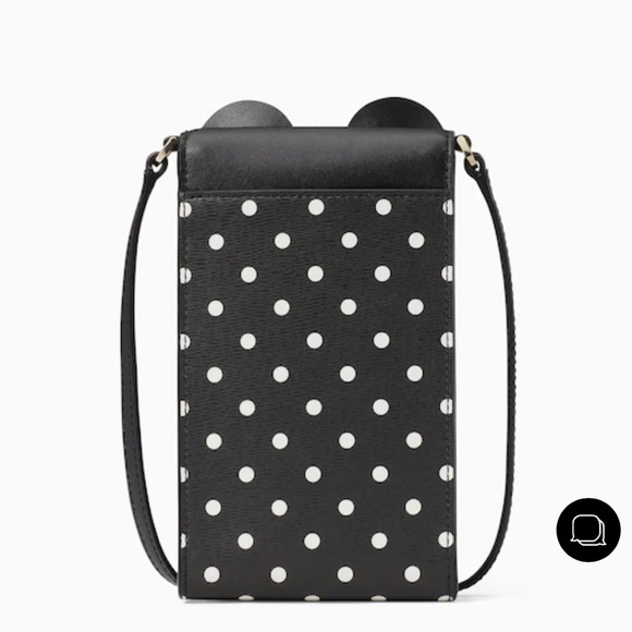 Disney X Kate Spade New York Minnie Mouse North South Flap Phone Crossbody - Picture 5 of 7